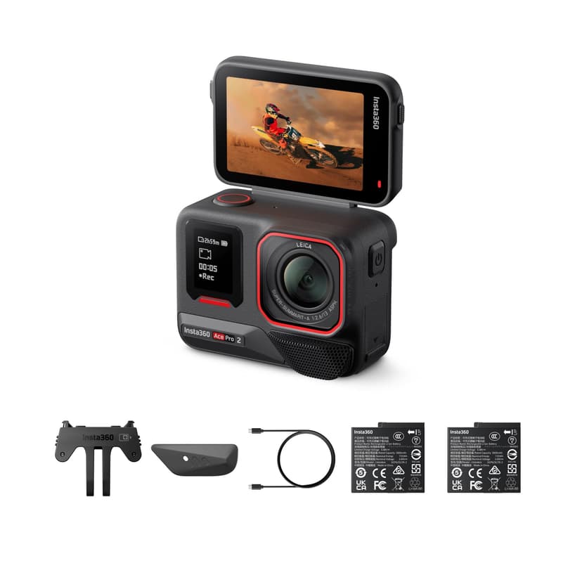 Insta360 Ace Pro 2 Pack Double Batterie - Caméra d'action… - 1