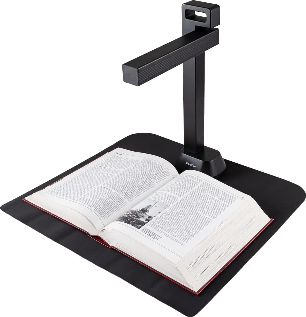 IRIScan v6pro A3 Document Scanner: AI Flattening, Auto Scan, Finger Hiding, 13MP/21MP, Win Mac