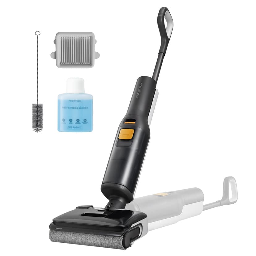 roborock F25 Wet Dry Vacuum Cleaner, Cordless Vacuum Mop All in One with 20000Pa, 194°F Hot Air Flash Drying & Hot Water Self Cleaning, Zero-Tangle Wet Mop Cleaner for Hard Floor, 180° Lie Flat - 1