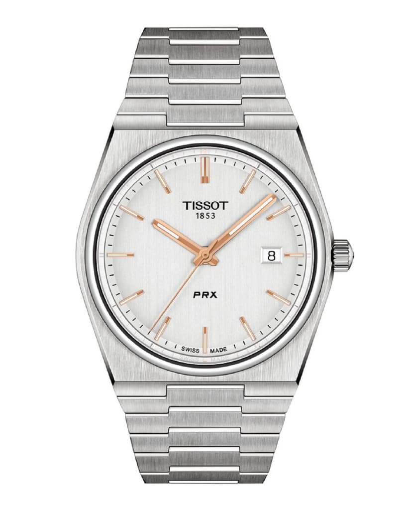 Tissot PRX T1374101103100 Boîtier en Acier Inoxydable 316… - 1