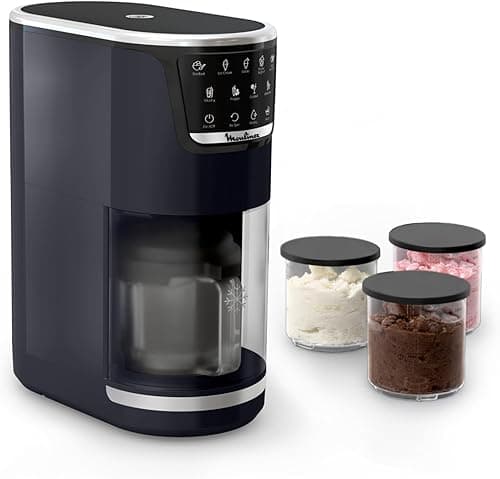 Moulinex Dolci, Ice maker, 10programs, Automatic cleaning, 1-Step Perfector Technology, MJ6038F0