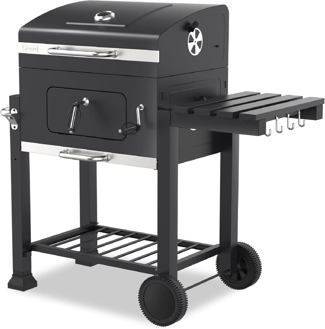 Tepro Barbecue a carbonella Toronto Click antracite/acciaio inossidabile
