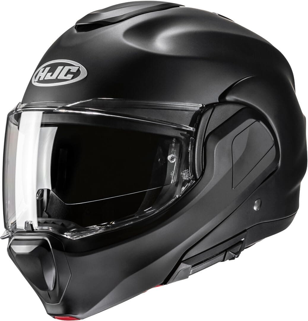 HJC, Casque Moto Modulable F100 UNI Semi Flat Black, L
