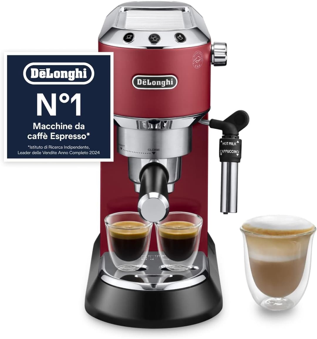 De'Longhi Dedica Style EC685R Traditional Pump Espresso M…