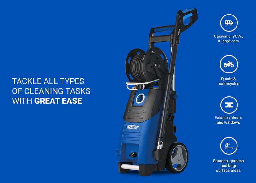 Nilfisk Premium Pressure Washer 200 Bar (EU 2 pin plug) - 3