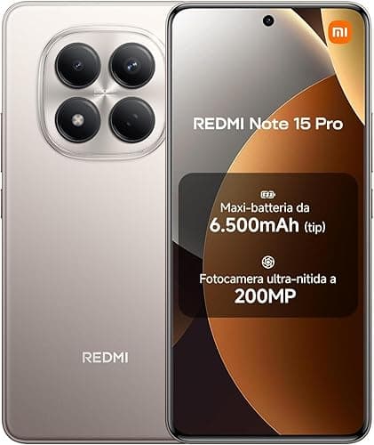 XIAOMI Redmi Note 15 Pro 8+256 Titanium (No power adapter included)