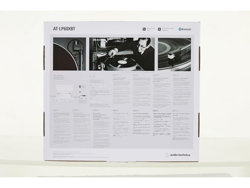 Audio-Technica LP60XBTBK Platine Vinyle Sans Fil à Entraînement par Courroie Automatique Noir - 6