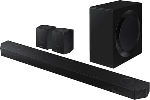 SAMSUNG HW-Q990D/ZF 2024 Dolby Atmos Wireless Soundbar, Q-Symphony, 11.1.4 Channel, SpaceFit Sound Pro and Voice Assistant Compatible