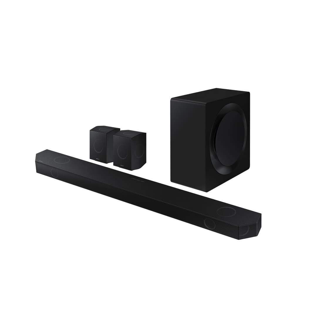 SAMSUNG HW-Q990D/ZF 2024 Dolby Atmos Wireless Soundbar, Q-Symphony, 11.1.4 Channel, SpaceFit Sound Pro and Voice Assistant Compatible