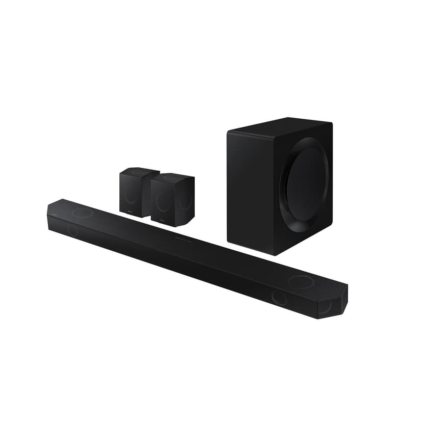 SAMSUNG HW-Q990D/ZF 2024 Dolby Atmos Wireless Soundbar, Q-Symphony, 11.1.4 Channel, SpaceFit Sound Pro and Voice Assistant Compatible - 1