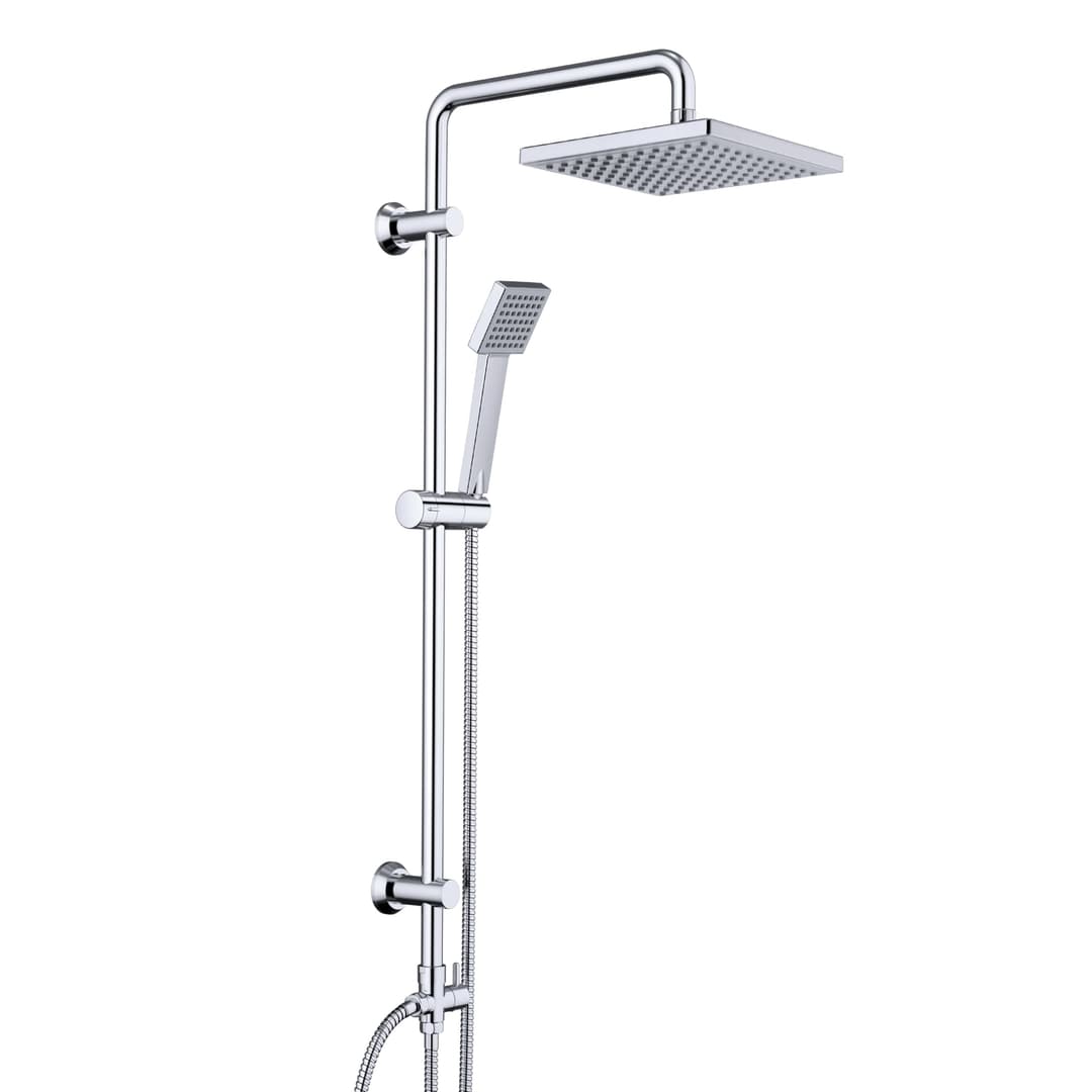 JOHO Shower Slider Rail with Adjustable Shower Holder Bra…