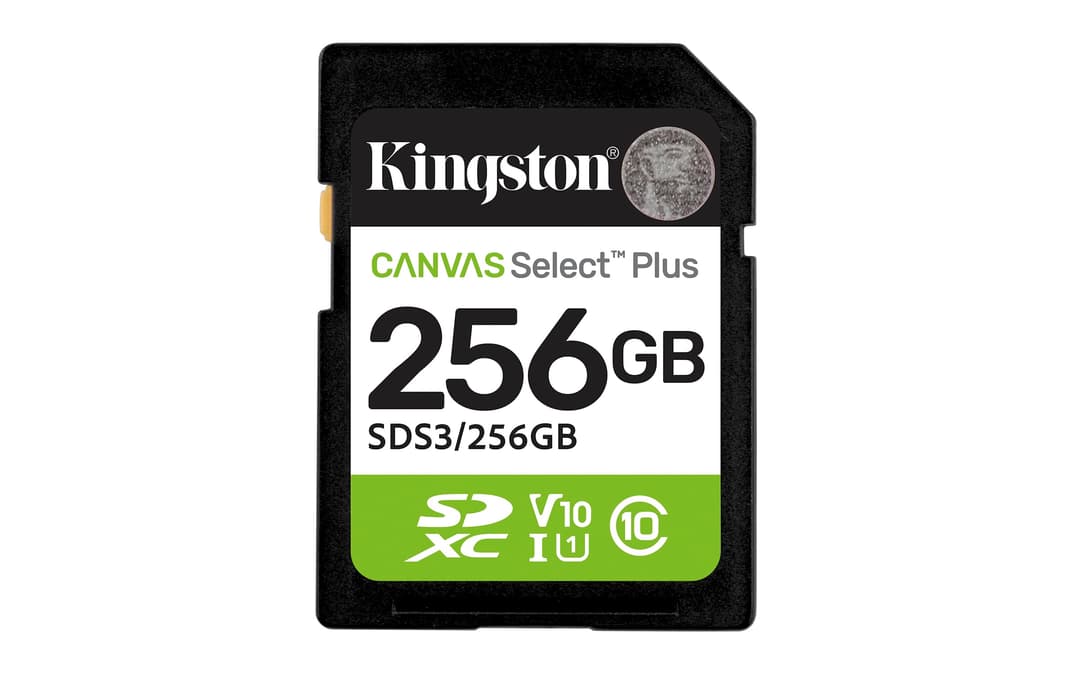 Kingston Cartes mémoire SD Canvas Select Plus 256Go SDXC …