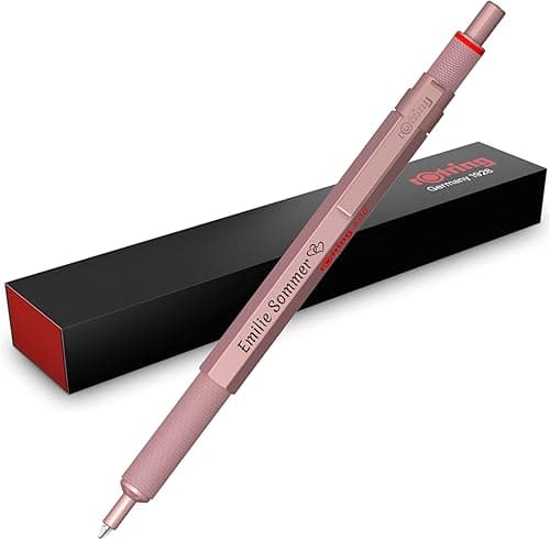 Rotring 600 stylos à bille, boîtier en métal, avec gravur…