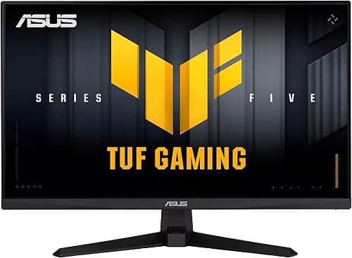 ASUS TUF Gaming Series 5, VG279QM5A Gaming Monitor, 27 inch Full HD Fast IPS panel, 240Hz, 0.3ms , G SYNC compatible, AMD FreeSync Premium, ELMB SYNC, 99% sRGB, DisplayWidget Center, Gaming AI