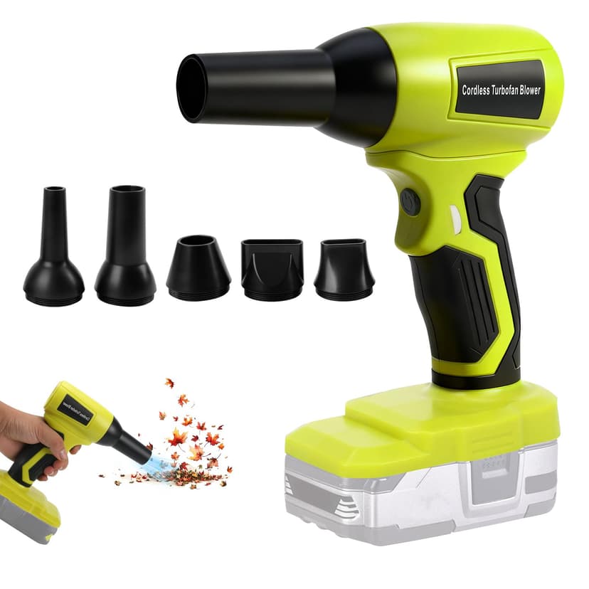 Souffleur à Feuilles sans Fil pour Ryobi 18V, Nettoyeur d… - 1