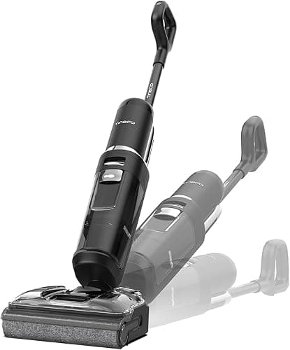 Tineco Floor ONE S7 Stretch Ultra Cordless Wet Dry Vacuum Cleaner, 180°Lay-Flat Anti-Tangle Design, 50 Minutes Runtime, 85℃ Flashdry Self-Cleaning, Dual-Sided Edge Cleaning Floor Cleaner
