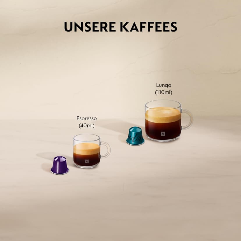 De'Longhi Nespresso Essenza Mini EN85.BKMT, Automatic Coffee Machine, Capsule Machine for Single Cup, Welcome Set Included, Compact Design, Pressure 19 Bars, 1150W, Matte Black - 3
