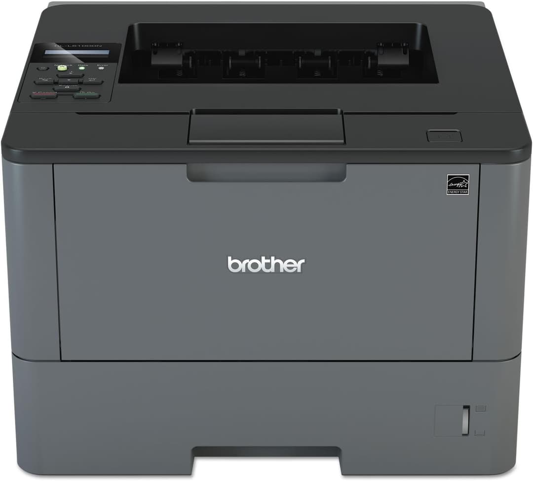 Brother HL-L5100DN Mono Laser Printer - Single Function, USB 2.0/Network, 2 Sided Printing, A4 Printer, Business Printer