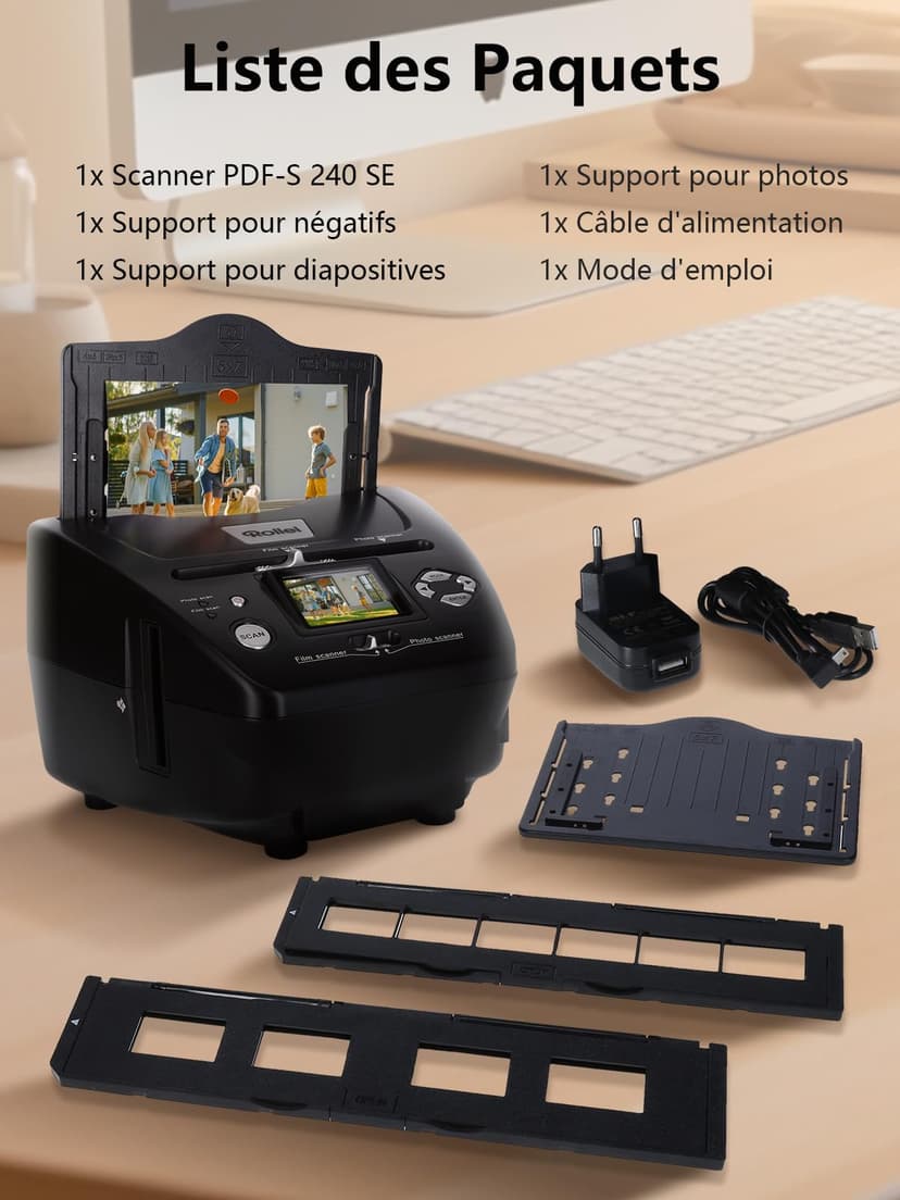 Rollei PdF-S 240 Se Nero (rollei PdF-S 240 - Filmscanner - Deskt) - 7