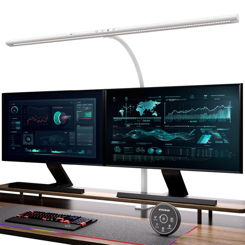 EYOCEAN Lampe de bureau avec contrôle gestuel et télécomm… - 1