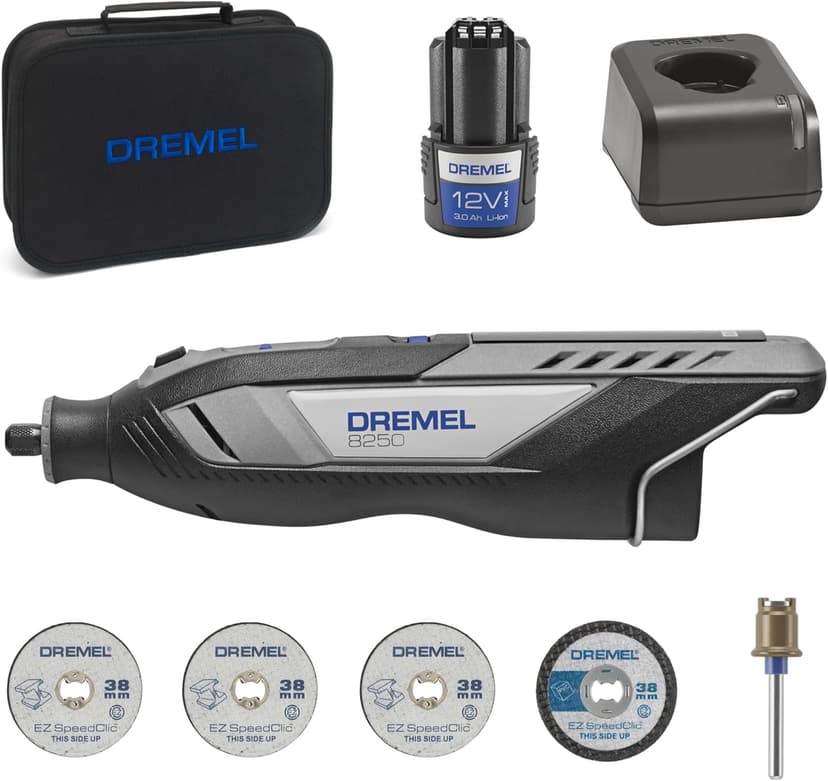 Dremel 8250 2.0 Ah 12V Li-Ion 5-tlg. accessories - 1