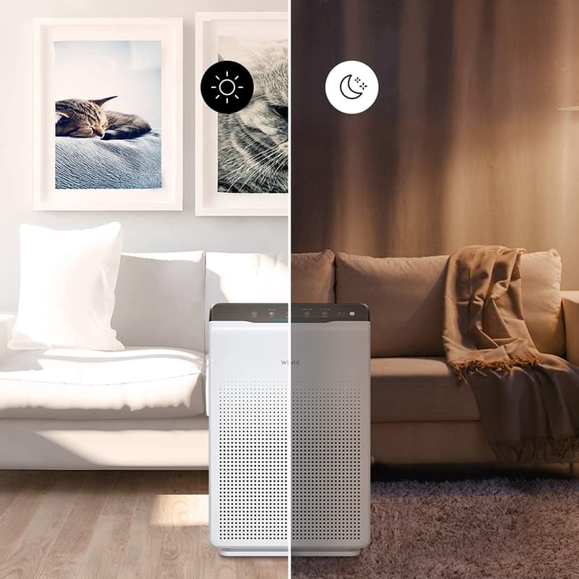 Winix Purificateur d'air Zero, CADR 390 m³/h, (jusqu'à 99m²) HEPA H13 et Technologie PlasmaWave. Réduit à 99,999% pour Les Salons et Bureaux, Blanc - 6