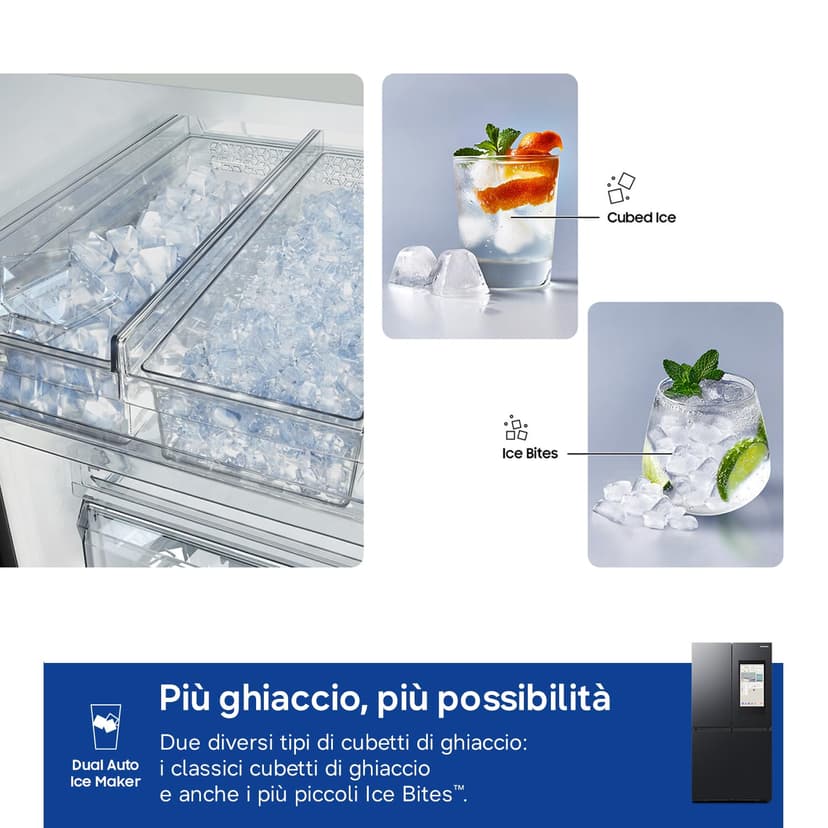 Samsung RF65DG9H0EB1 Family Hub Multi Door Refrigerator with AI Vision - 8