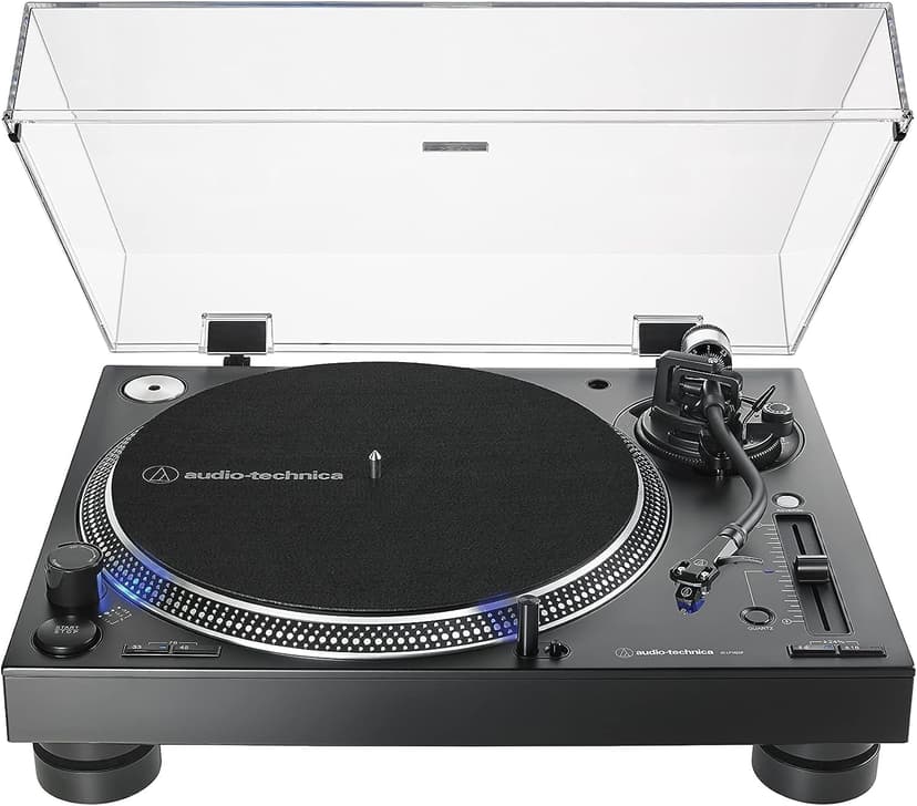 Audio-Technica LP140XPBKEUK Professional Direct Drive Manual Turntable Black - 1