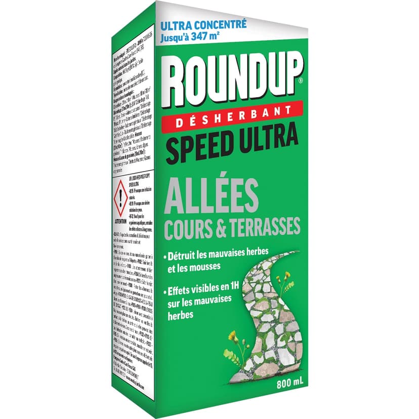 ROUNDUP Désherbant Concentré Cours, Allées & Terrasses – … - 1