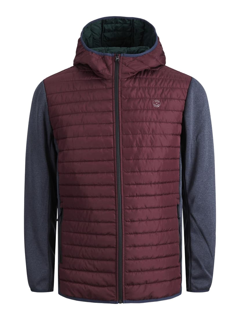 JACK & JONES Mens Quilted Jacket Black S - 9