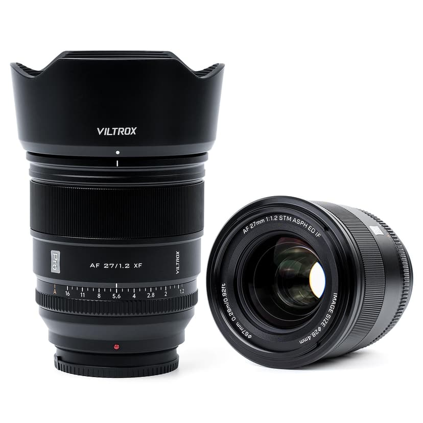 VILTROX 27mm F/1.2 Pro XF Large Aperture Prime Lens for F… - 1