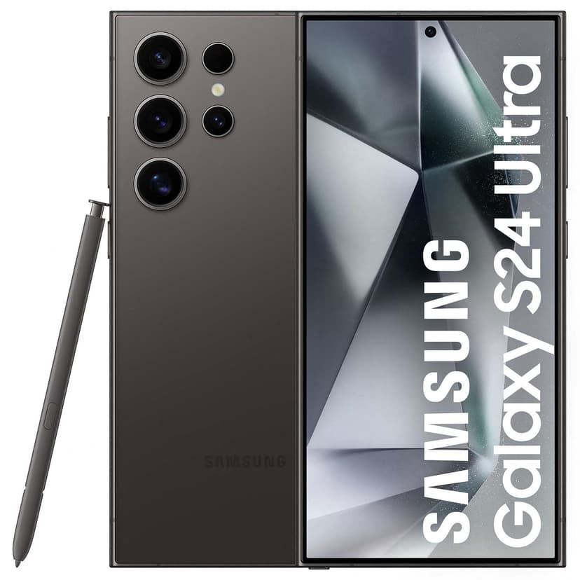 Samsung Galaxy S24 Ultra 6,8" Double SIM 5G USB Type-C 12 Go 256 Go 5000 mAh Noir, SM-S928BZKGEUE - 1