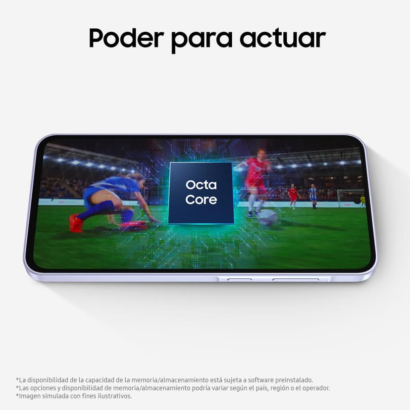 Samsung Galaxy A36 5G 256GB Teléfono Móvil, 8GB RAM, 50MP Cámara, Blanco, Garantía del Fabricante 3 Años + 1 Año Extra - 7