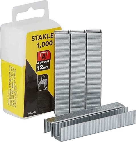 STANLEY 1-TRA208T Agrafe 12 mm Type A Boîte 1000 pièces