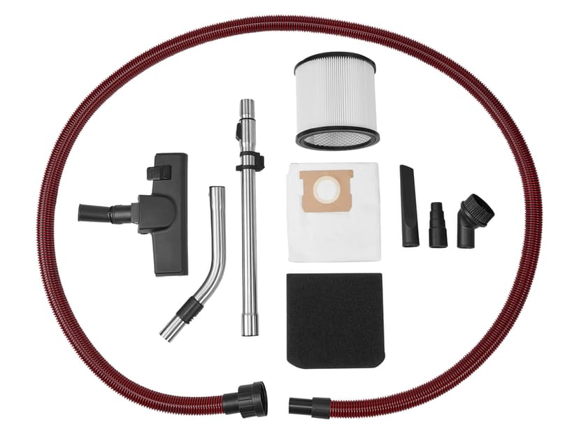 Einhell Water and dust vacuum cleaner TC-VC 3080 SACL (1150 W, capacity 220 mbar, tank 30 l, filtration class L, HEPA filter, filter cleaning, servo socket, with accessories) - 2