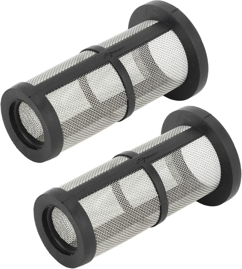 Haofy Lot de 2 Filtres en Ligne de Rechange en Acier Inoxydable pour Nettoyeur de Piscine Compatible avec Polaris 280 380 360 180 70 mm x 26 mm - 1