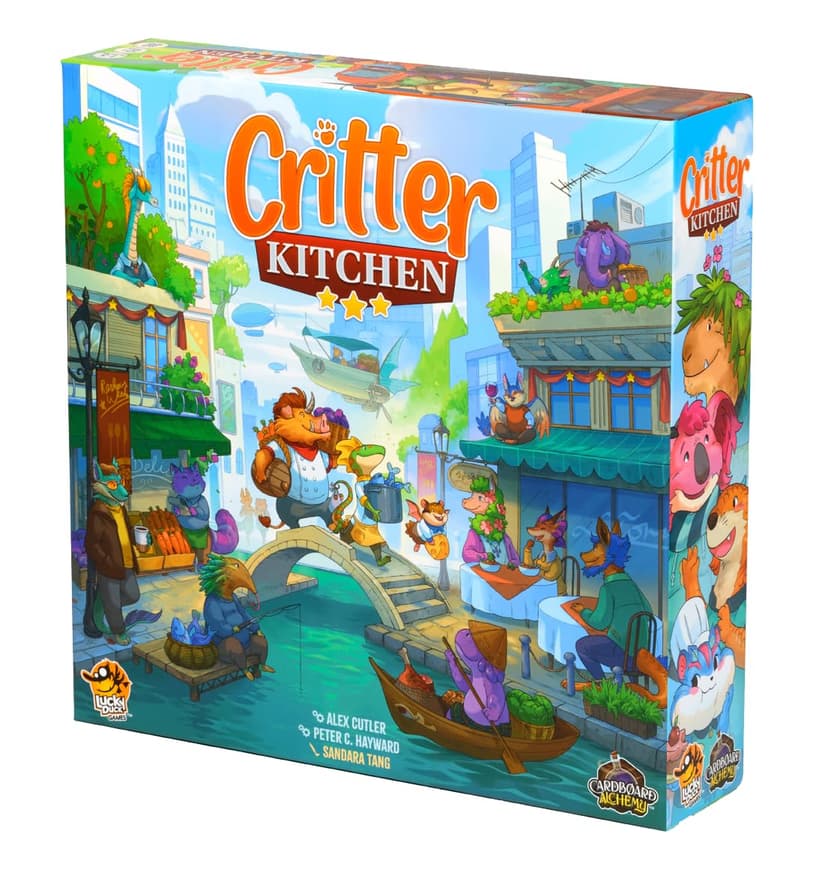 Lucky Duck Games Critter Kitchen | Strategy Game | Chefs Compete for a Restaurant Critic | 1-5 Players, Ages 12+ - 7