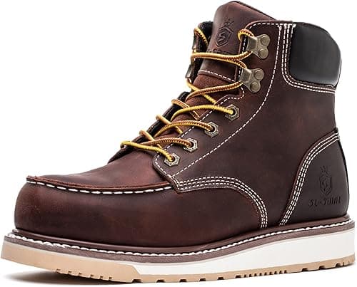 SL-Saint Bottes de travail imperméables Steel/Soft Moc To…