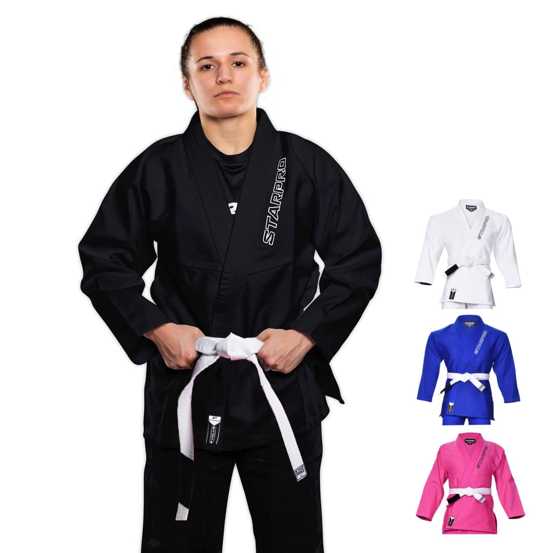 Starpro Preshrunk BJJ Gi for Men & Women – Lightweight Ji…