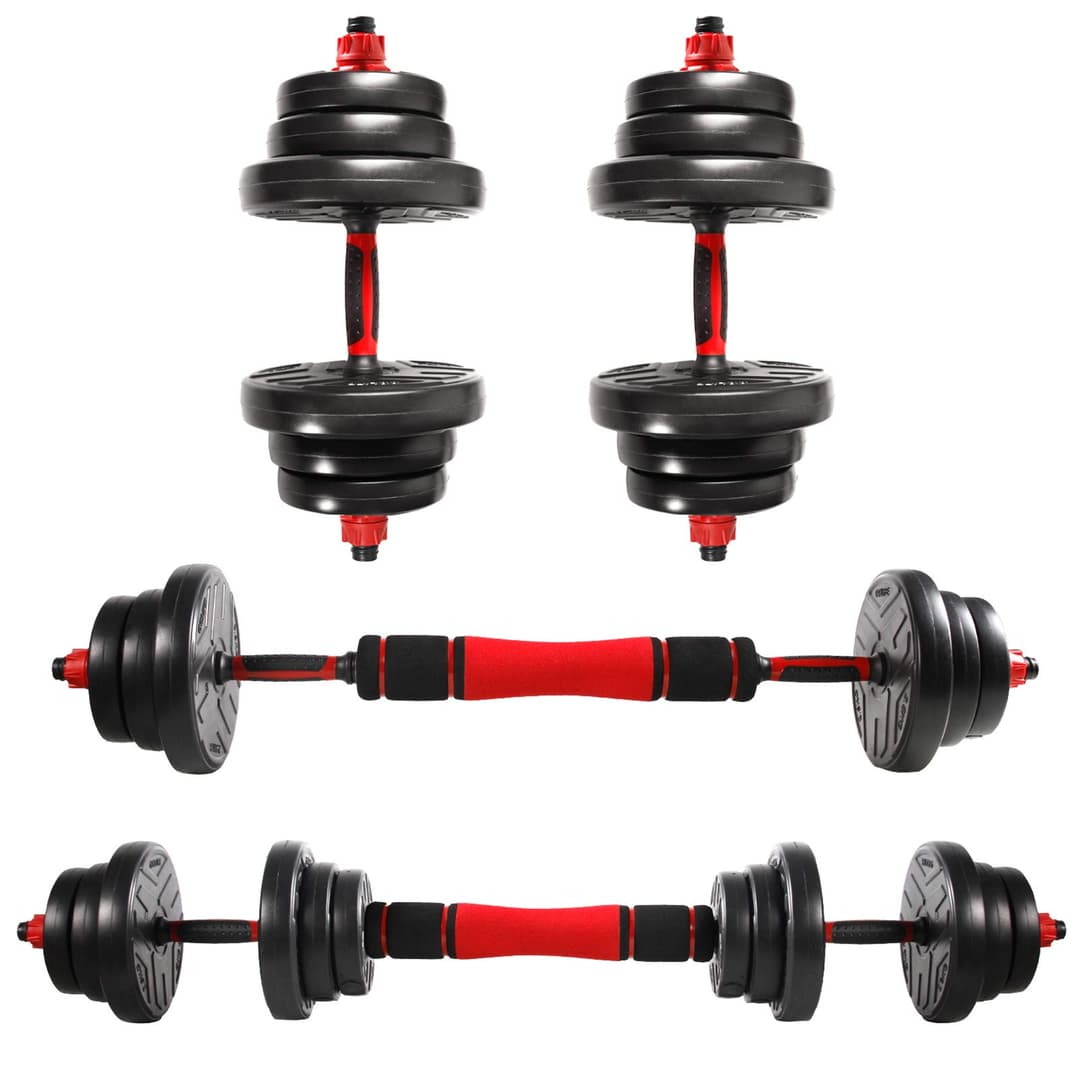 CCLIFE Haltère réglable, Haltères Musculation 20/25/30/40…