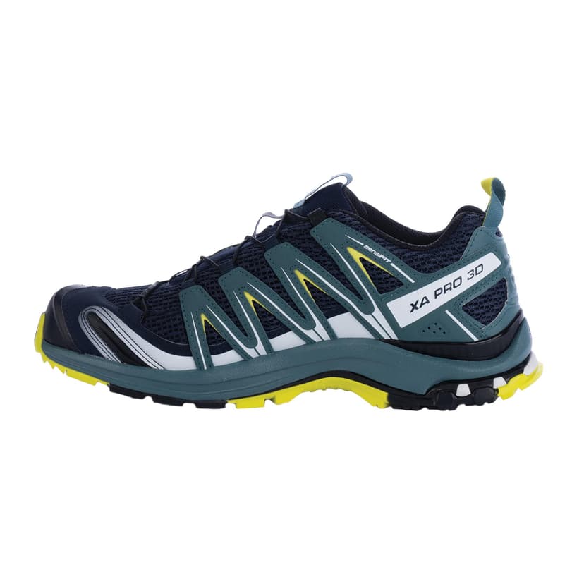 Salomon Xa Pro 3D, Men’s Trail Running Shoes, Blue (Navy Blazer/Hydro./Evening Primrose Navy Blazer/Hydro./Evening Primrose), 6.5 (40 EU))) - 6