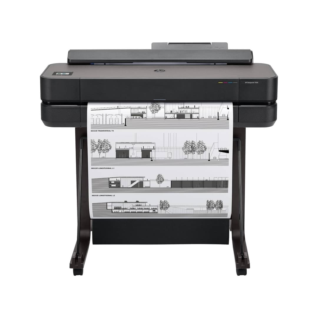 HP DesignJet T650 24-inch (5HB08D), Large Format Printer,…