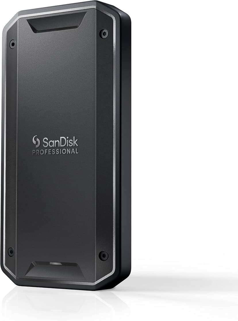 SanDisk Professional 2 To PRO-G40 SSD, jusqu'à 2700 MB/s, Disque SSD portable Thunderbolt 3 (40Gbps), USB-C (10Gbps), Ultra-robuste avec un indice IP68 pour la résistance à l'eau et à la poussière - 1