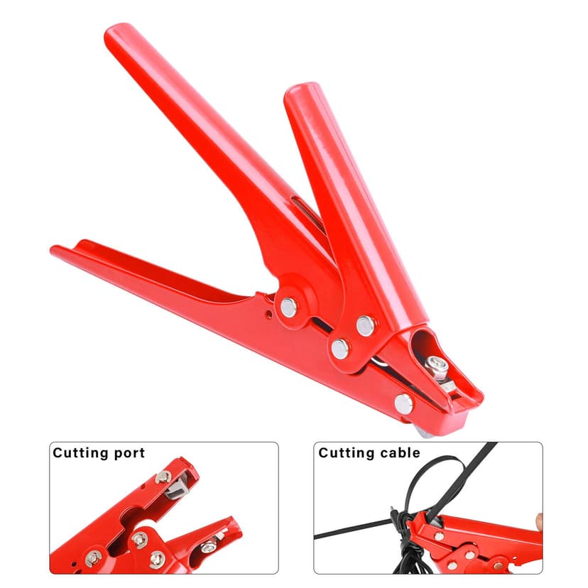 HS-519 All Metal Self Locking Clamp and Cutter for Fasteners up to 3/8" Width #18-ZDQ - 2