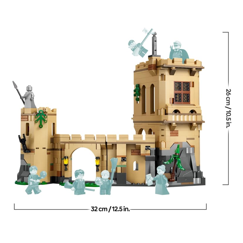 LEGO Harry Potter Hogwarts Castle: Flying Lessons Set with 6 Collectible Minifigures incl. Draco Malfoy & Professor McGonagall, Role Play Toy for Wizarding World Fans, 9+ Year Old Boys & Girls, 76447 - 9