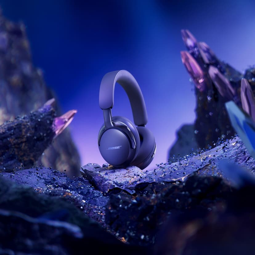 Bose QuietComfort Ultra Bluetooth Headphones (2nd Gen), Wireless Headphones with Spatial Audio, Over Ear Noise Cancelling with Mic, Up to 30 Hours of Play time, Midnight Violet - Limited Edition - 7