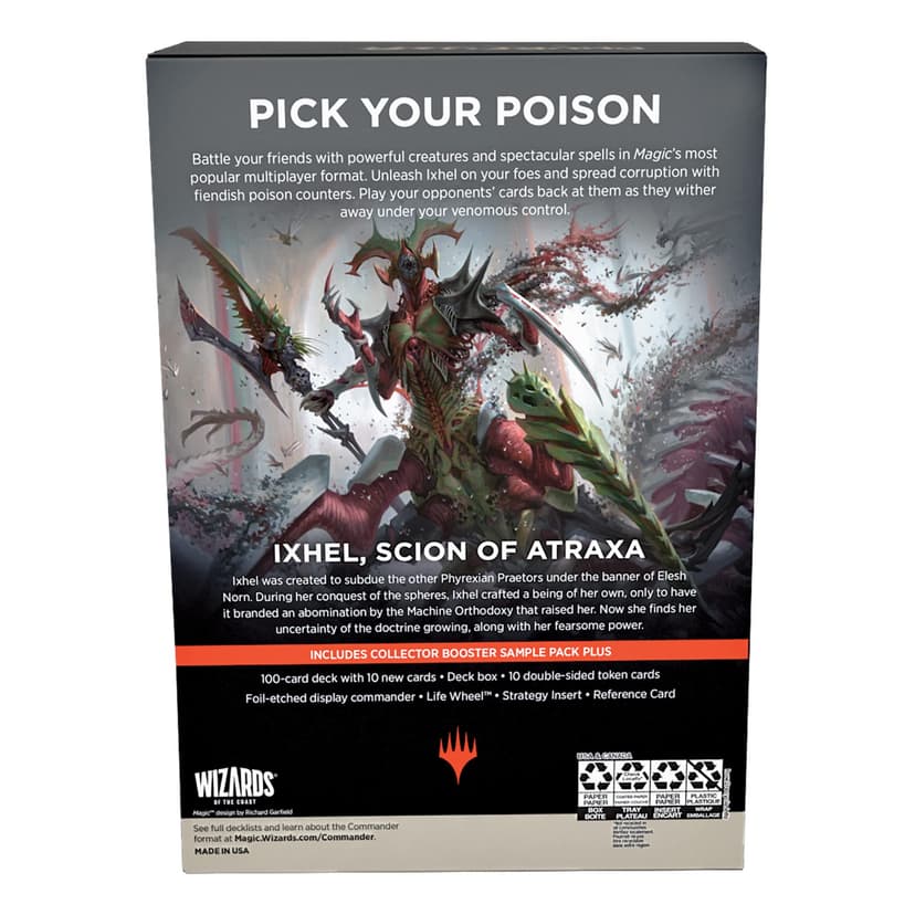 Magic: The Gathering Phyrexia: All Will Be One Commander Deck - Corrupting Influence & Collector Booster Sample Pack (Version Anglaise) - 7