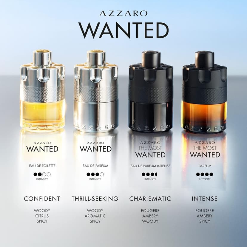 Azzaro Wanted Eau de Toilette, Vibrant & Irresistible Mens Cologne, Woody, Citrus & Spicy Fragrance, Long Lasting, Everyday Wear, Luxury Perfume for Men - 6