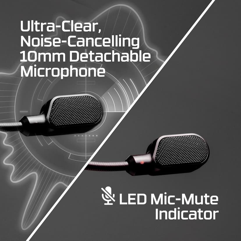 HyperX Cloud III – Casque de Gaming Filaire, PC, PS5, Xbox Series X|S, DTS, Mousse à mémoire de Forme, Microphone au Son cristallin de 10 mm, avec Suppression du Bruit, USB-C, USB-A, 3.5mm – Noir - 6