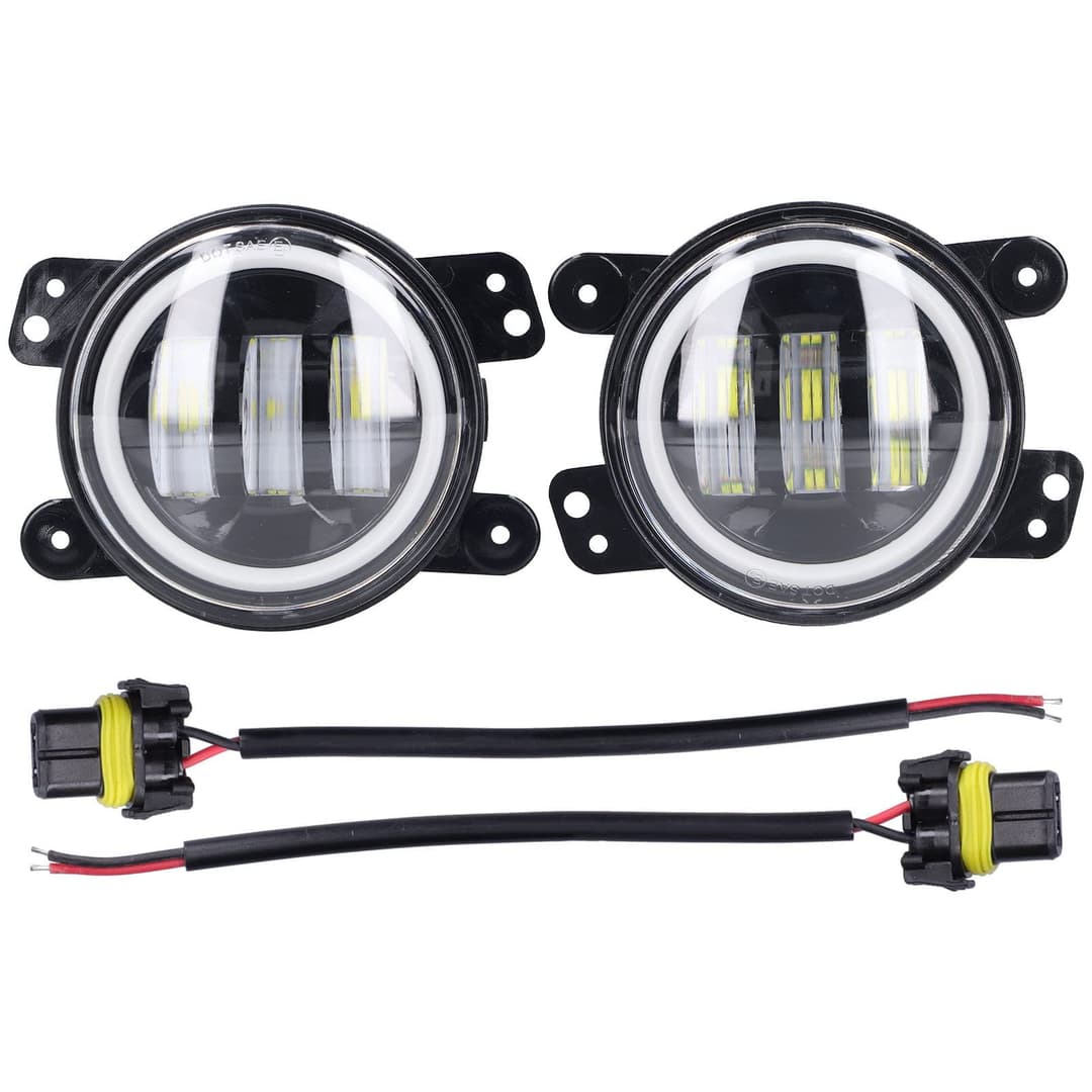 Yuecoom 10-30V Angel Eyes Light 30W 3000LM LED Antibrouil…